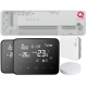 Kit automatizare pardoseala Q20, Sistem incalzire in pardoseala Smart, 8 zone, Full wireless, 4 Termostate Smart Wireless, e-Hub