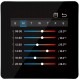 Automatizare Incalzire Pardoseala Q10, Controller pardoseala 8 zone, 4 Termostate cu fir Q50, Incastrabil, Smart